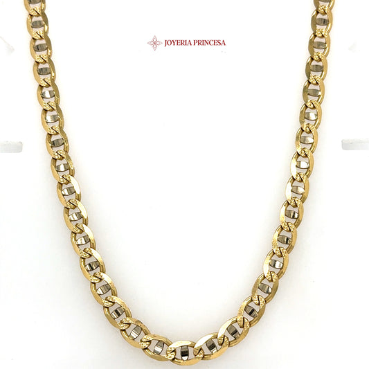 14K 26in 6.2mm Cuban Link