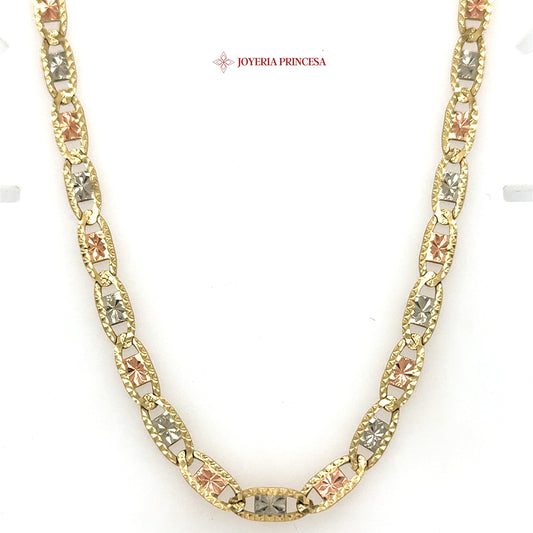 14K 24in 6.1mm Valentino Chain
