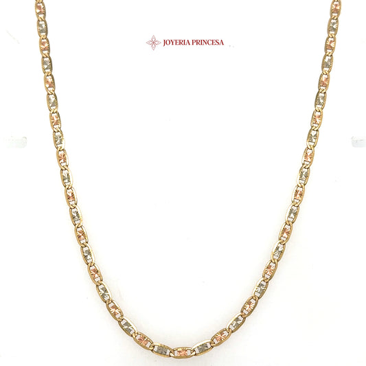 14K 22in 2.9mm Valentino Mariner Chain