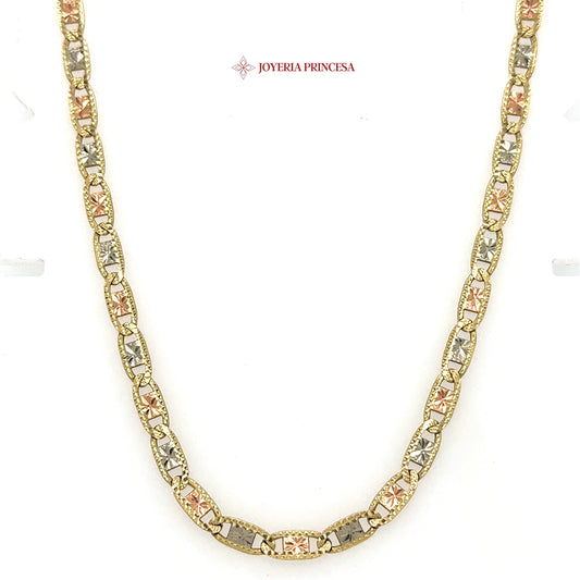 14K 20in 4.8mm Valentino Mariner Chain