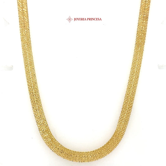 14K 24in 6.1mm Bismark Chain