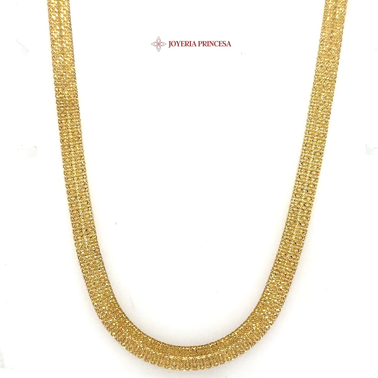 14K 22in 6.2mm Bismark Chain