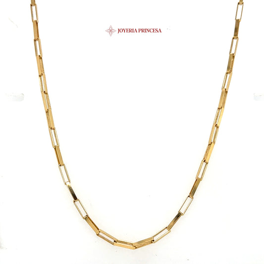 14K 22in 2.4mm Paperclip