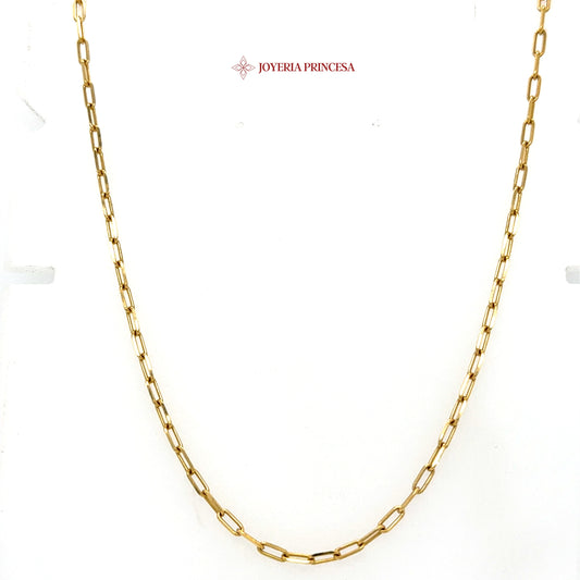 14K 20in 2.3mm Paperclip 3