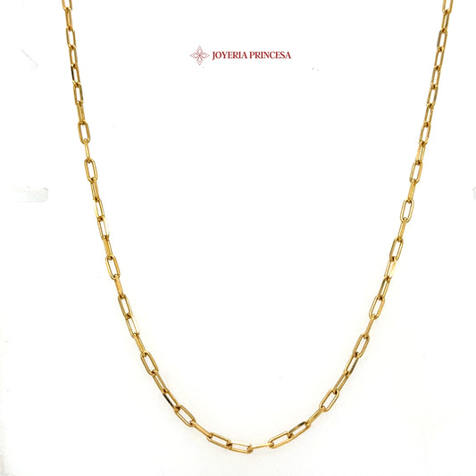 14K 20in 2.3mm Paperclip 4