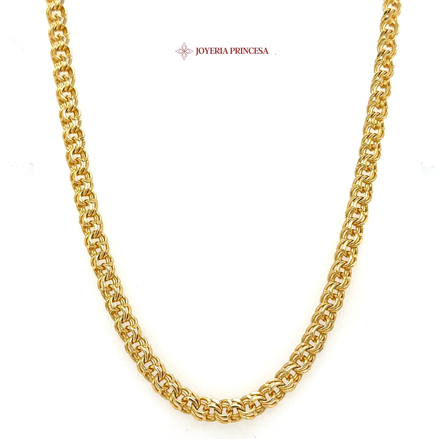 14K 20in 5.2mm Chino Link Chain