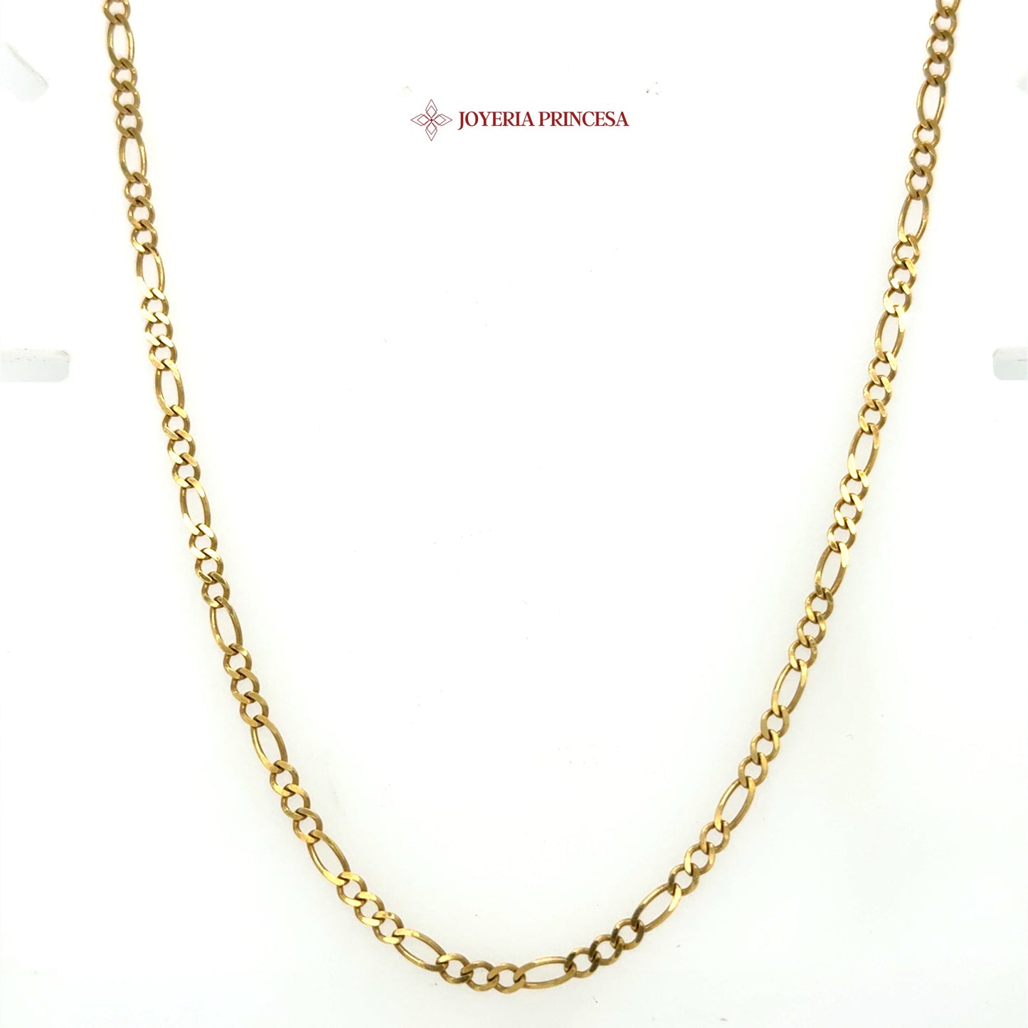 14K 22in 2.7mm Figaro Chain