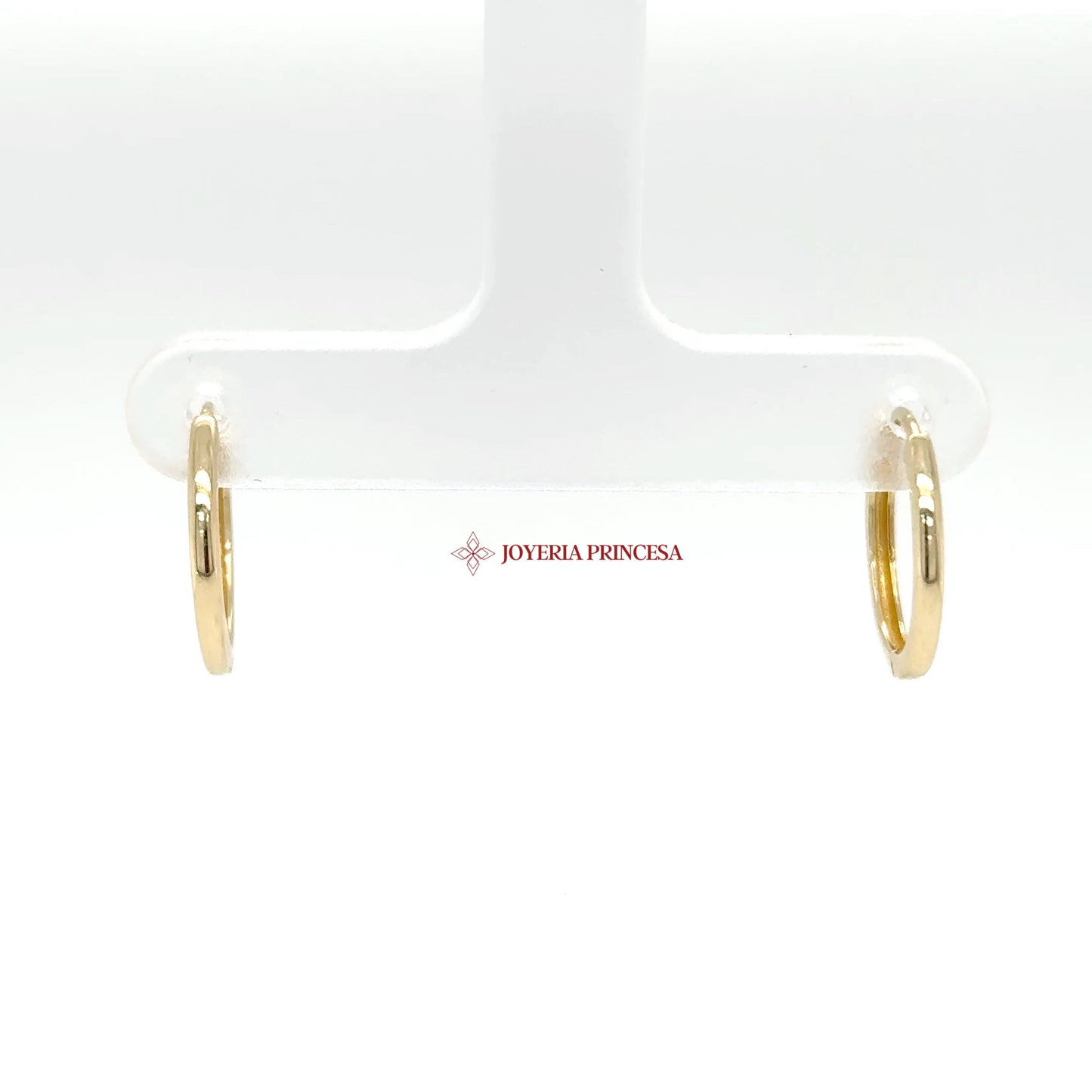 14K Gold Huggie Earrings - Classic and Elegant