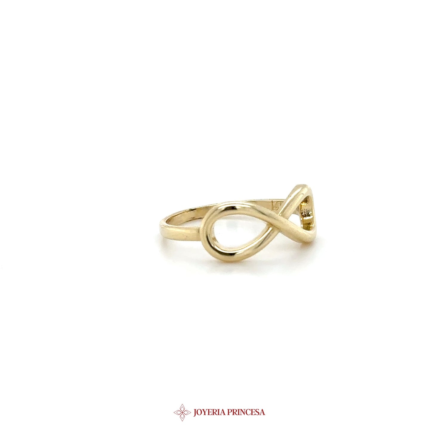 14K Gold Infinity Ring