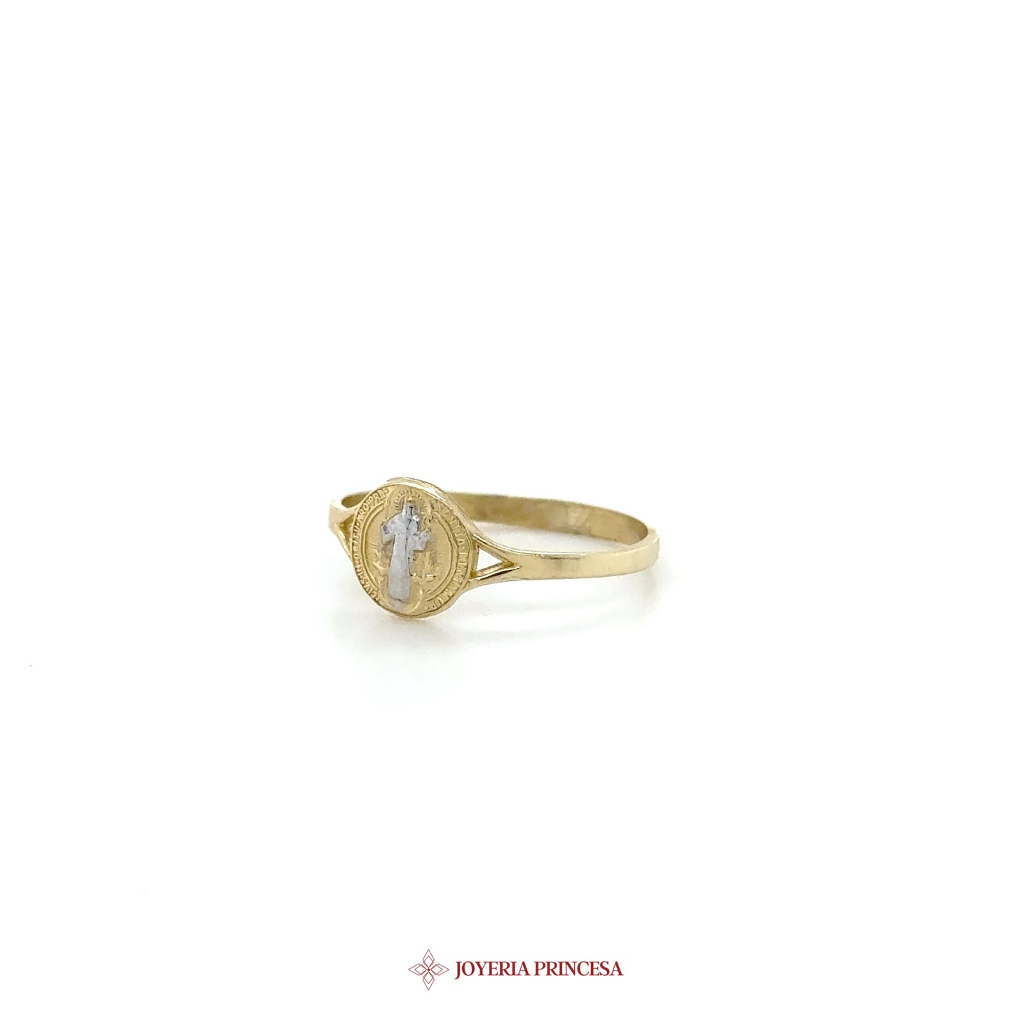 10K Gold Oval-Cut San Benito Ring