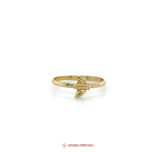 14K Gold Fish Motif Ring