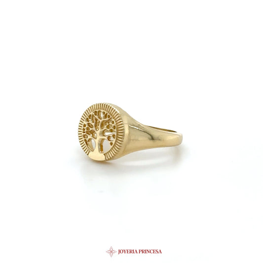 14K Gold Tree of Life Ring