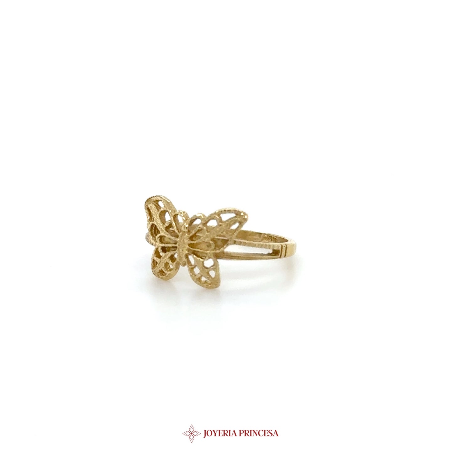 14K Butterfly Motif Ring (UN-1525)