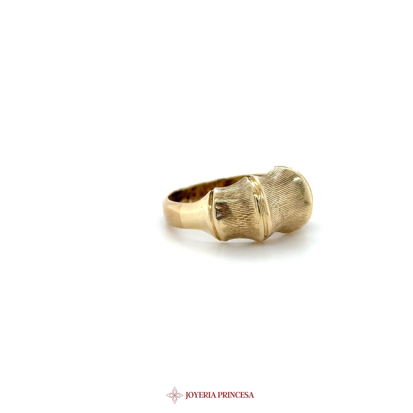 14K Gold Textured Ring