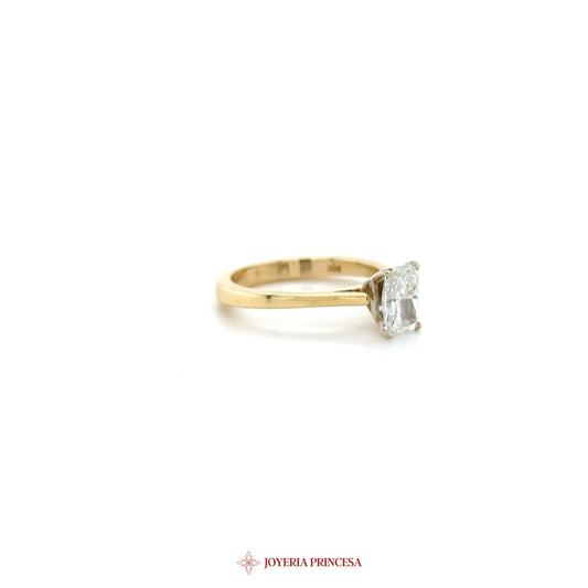 14K 3.4K Lab Diamond Engagement Ring