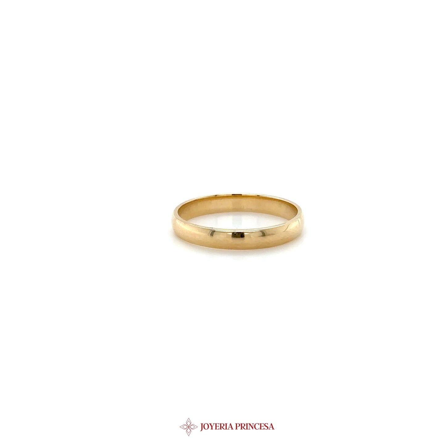 14K Yellow Gold Classic Band Ring (UN-1978)
