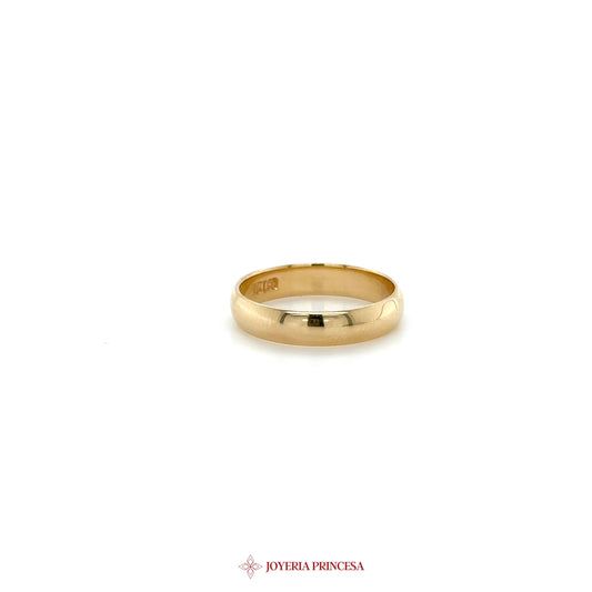 14K Yellow Gold Classic Band Ring (UN-1981)