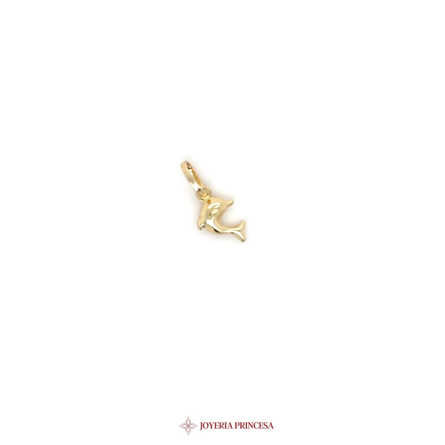 14K Gold Dolphin Charm Pendant (UN-2170)