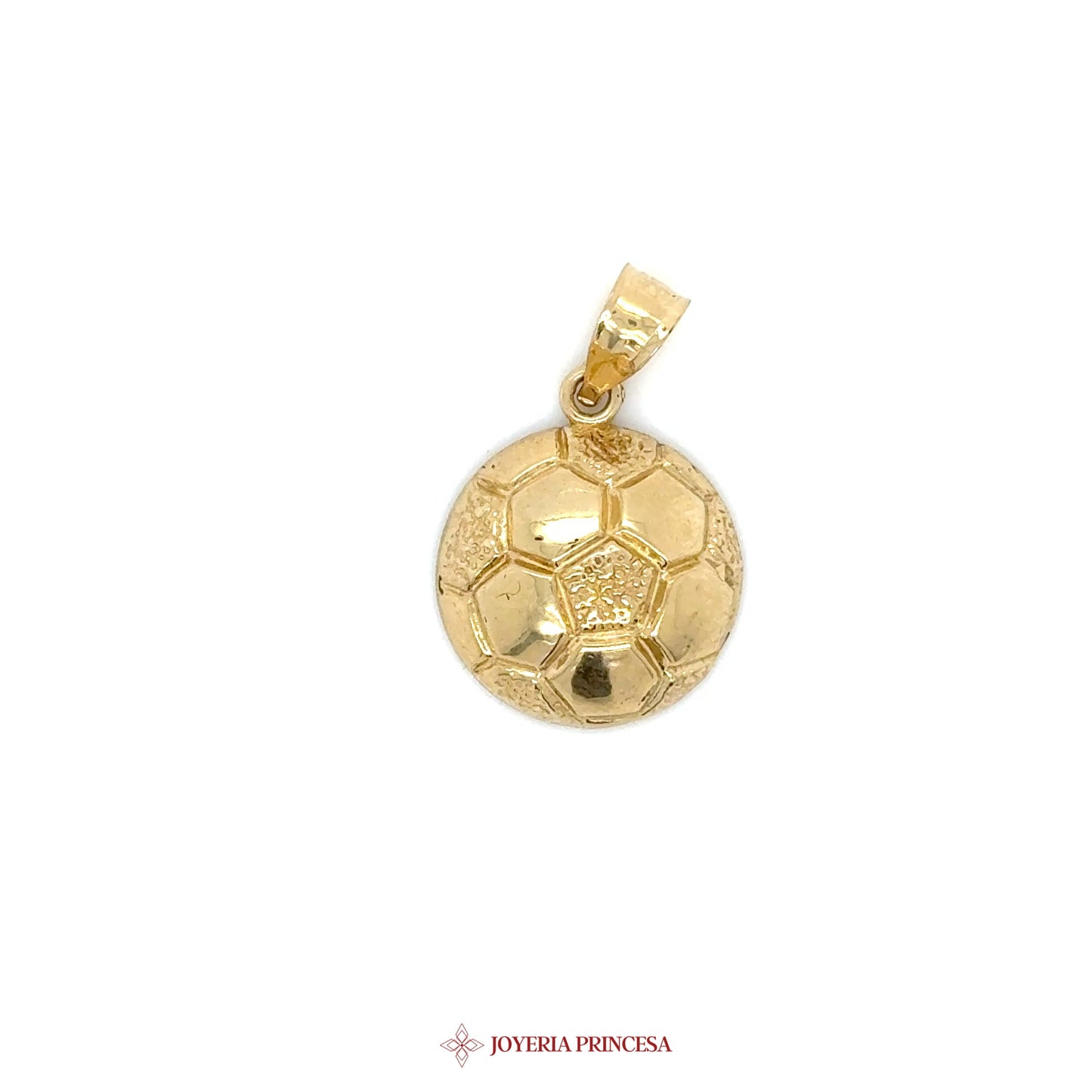 10K Gold Soccer Ball Pendant