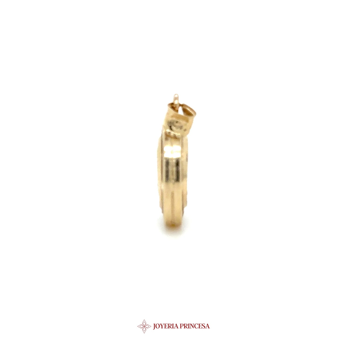 10K San Benito Pendant with Religious Motif