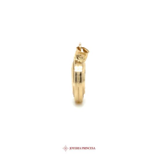 10K San Benito Pendant with Religious Motif