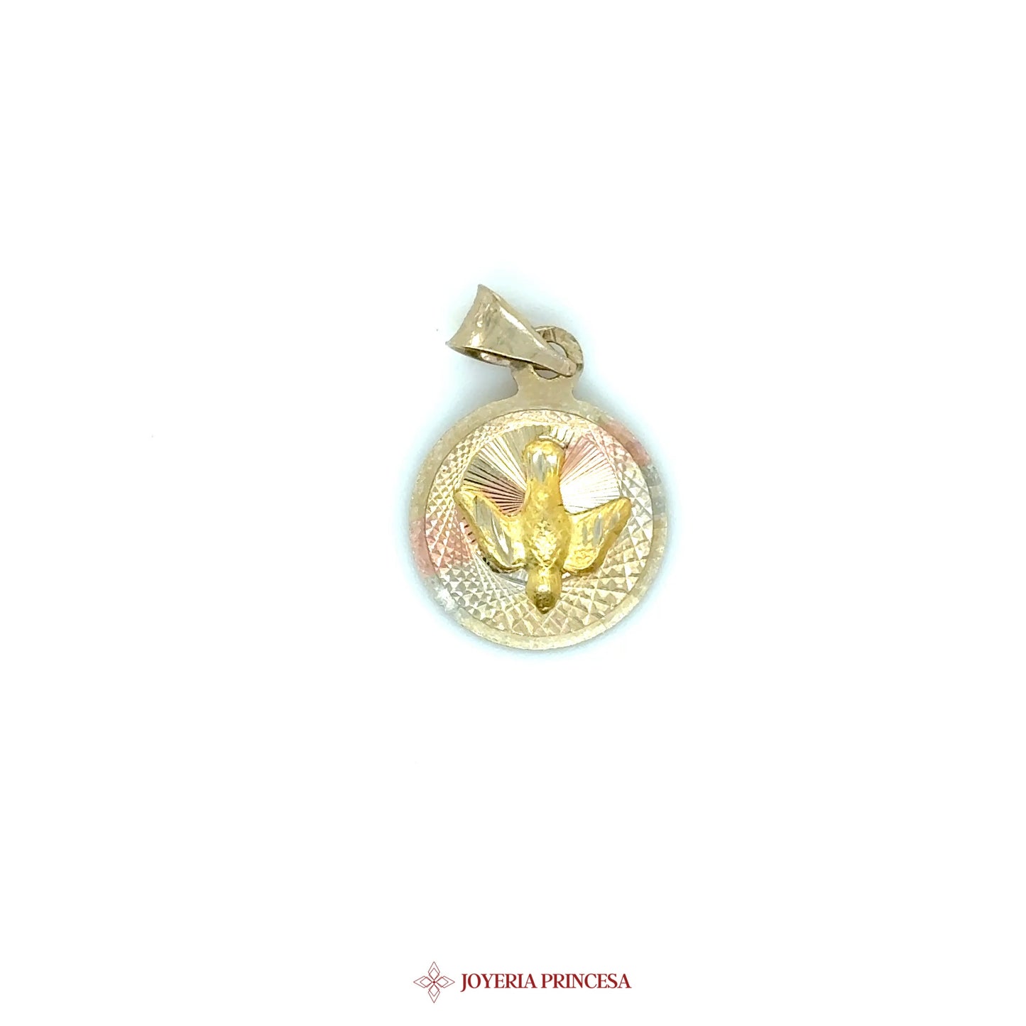 10K Pendant Bautizo with Dove Motif (UN-3337)