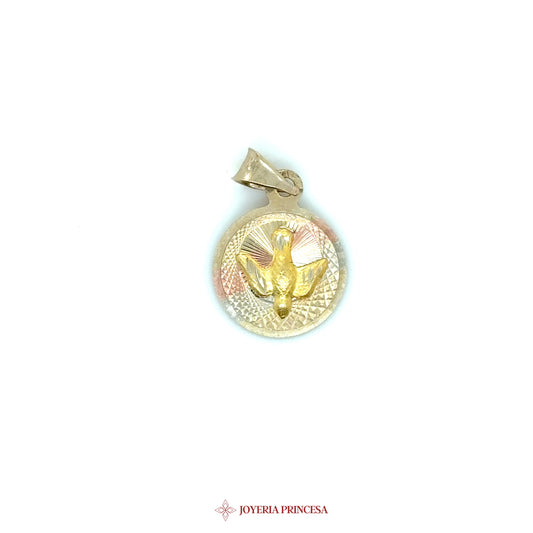10K Pendant Bautizo with Dove Motif (UN-3337)