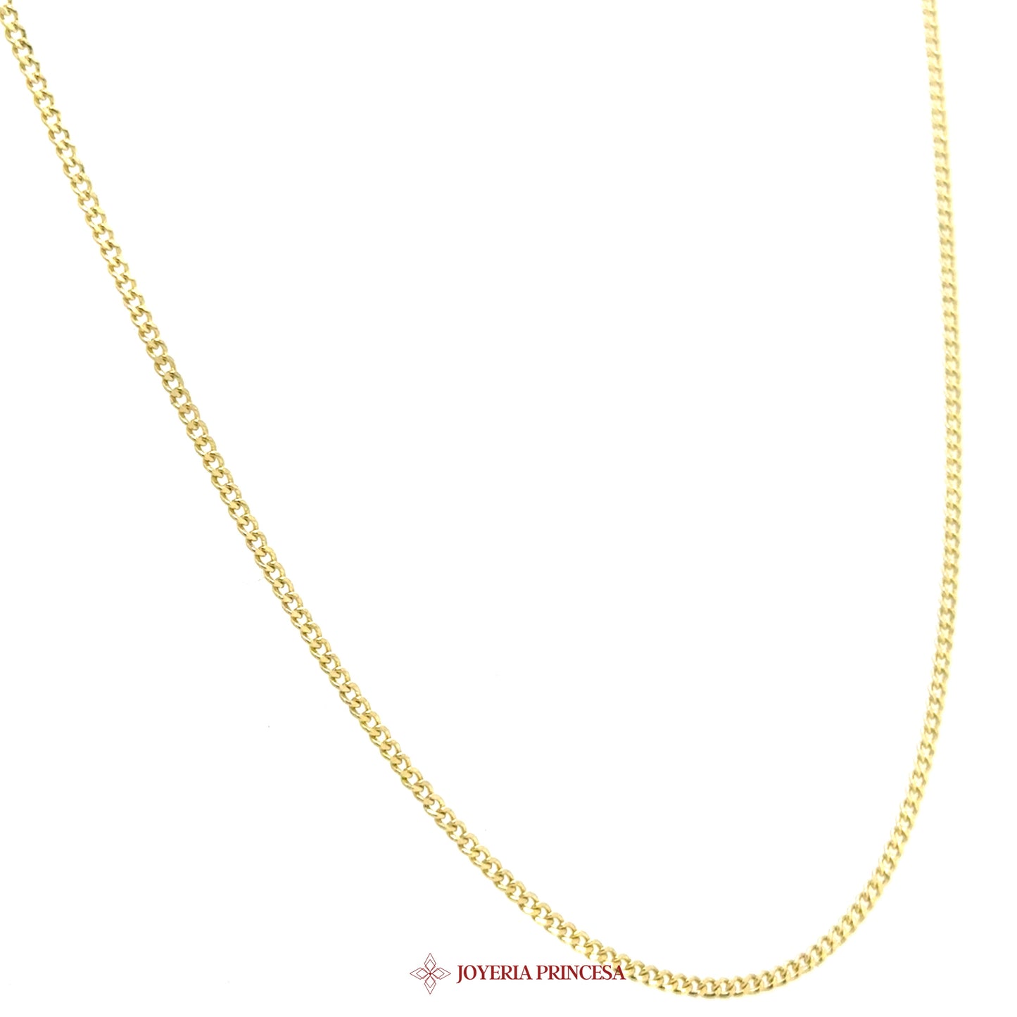 10K 16in Cuban Link Necklace in 10K Yellow Gold