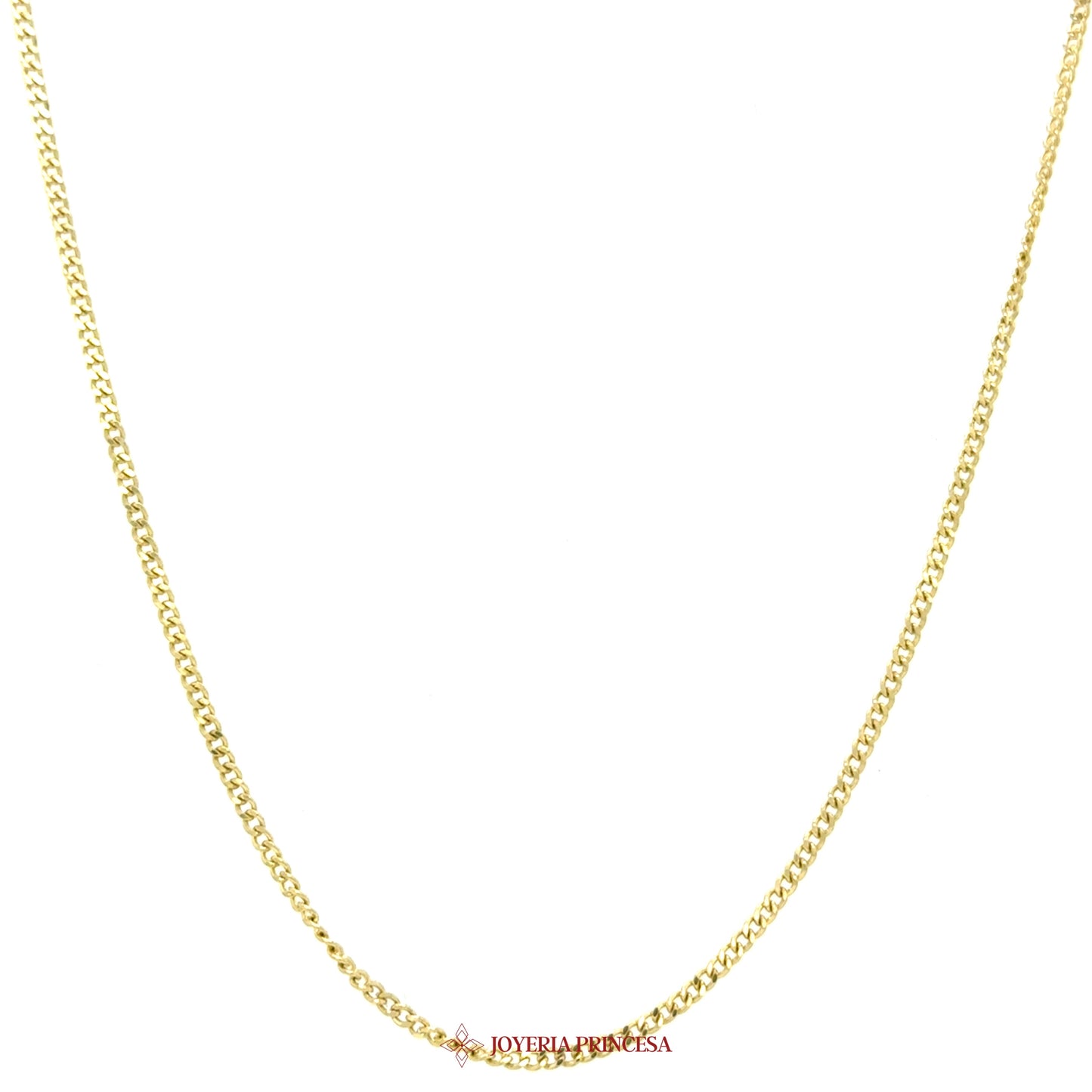 10K 18in Cuban Necklace - Classic Gold Chain