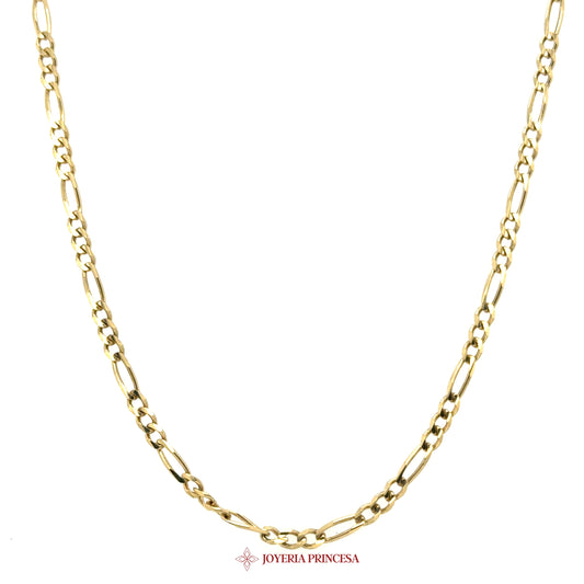 10K 20in Figaro Necklace