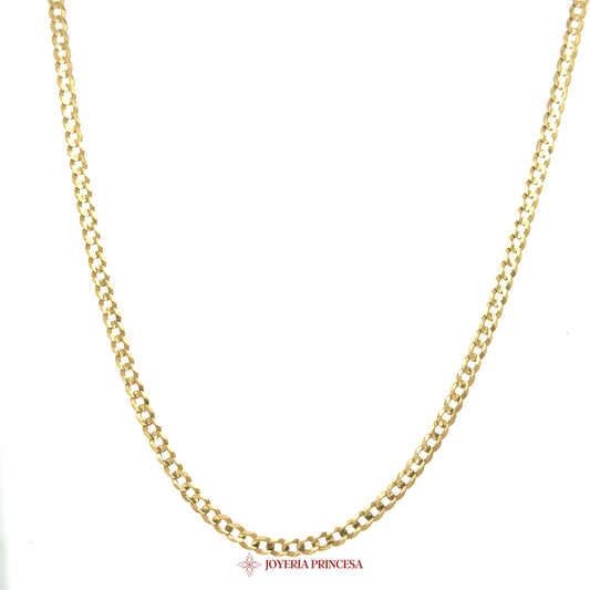 10K 22in Gold Cuban Necklace