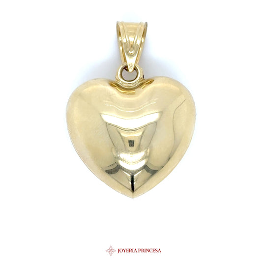 14K Heart Pendant [UN-3435]