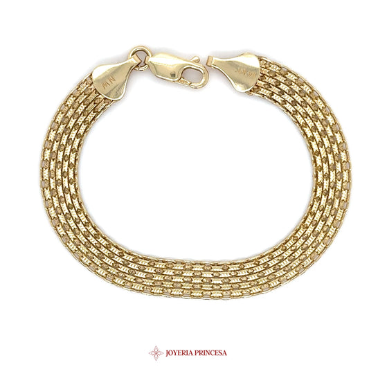 14K Gold Bismark Bracelet