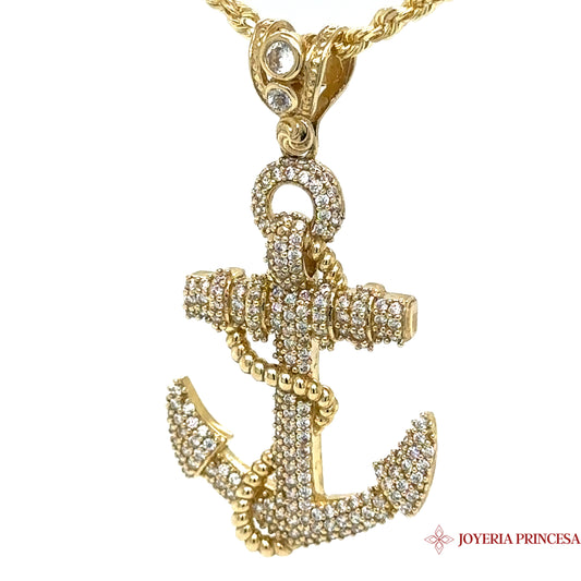 10K Zirconia-filled Anchor Cross