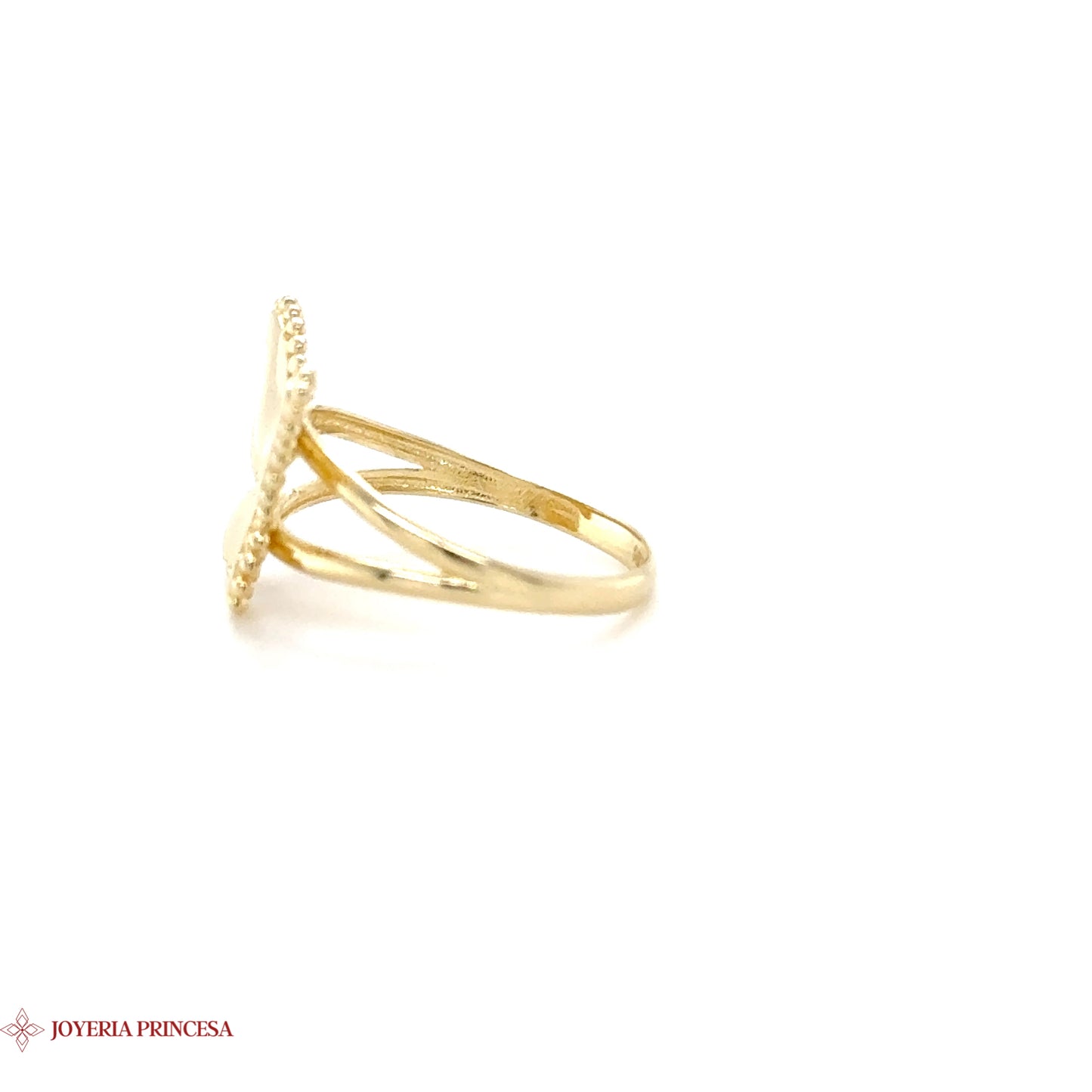 Charming Butterfly 14K Gold Ring