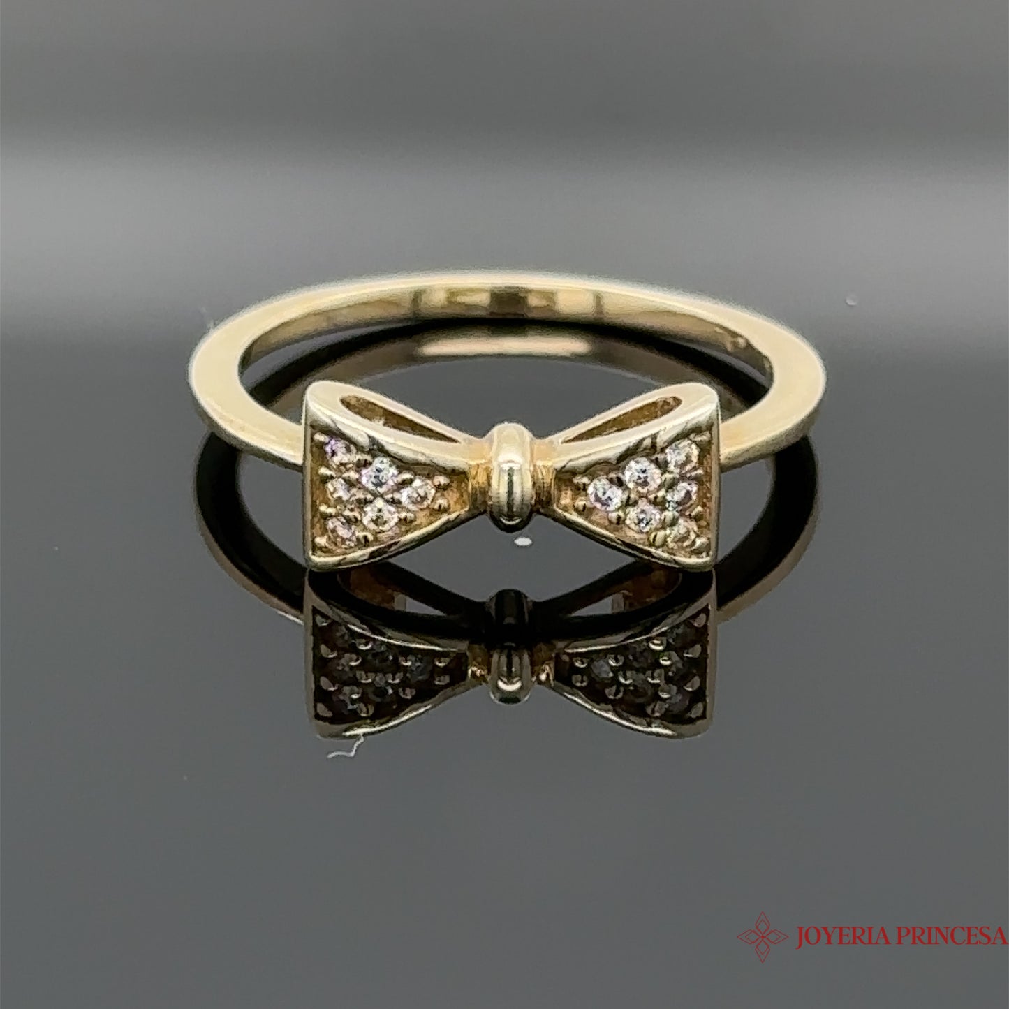 10K Gold Bow Ring