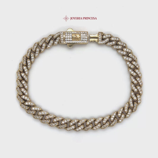 10K Monaco Bracelet