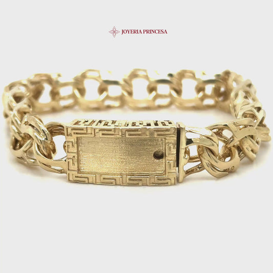 Customizable 14K Chino Link Bracelet