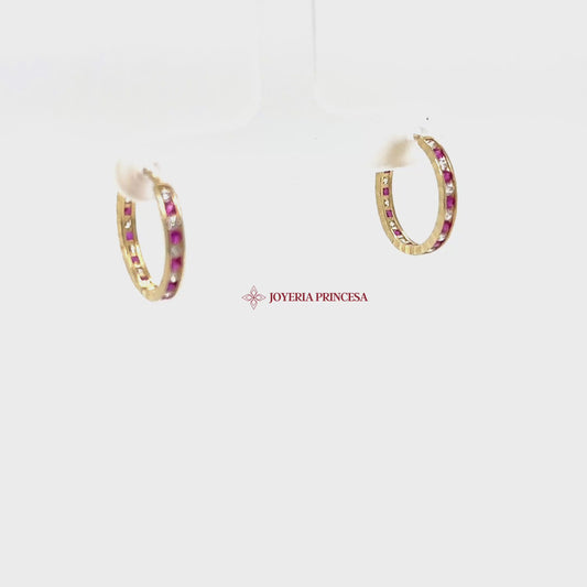 14K Gold Ruby-Inspired Hoop Earrings — UN-0697_dvd72wy8zya_2025-10-01-15-17-36