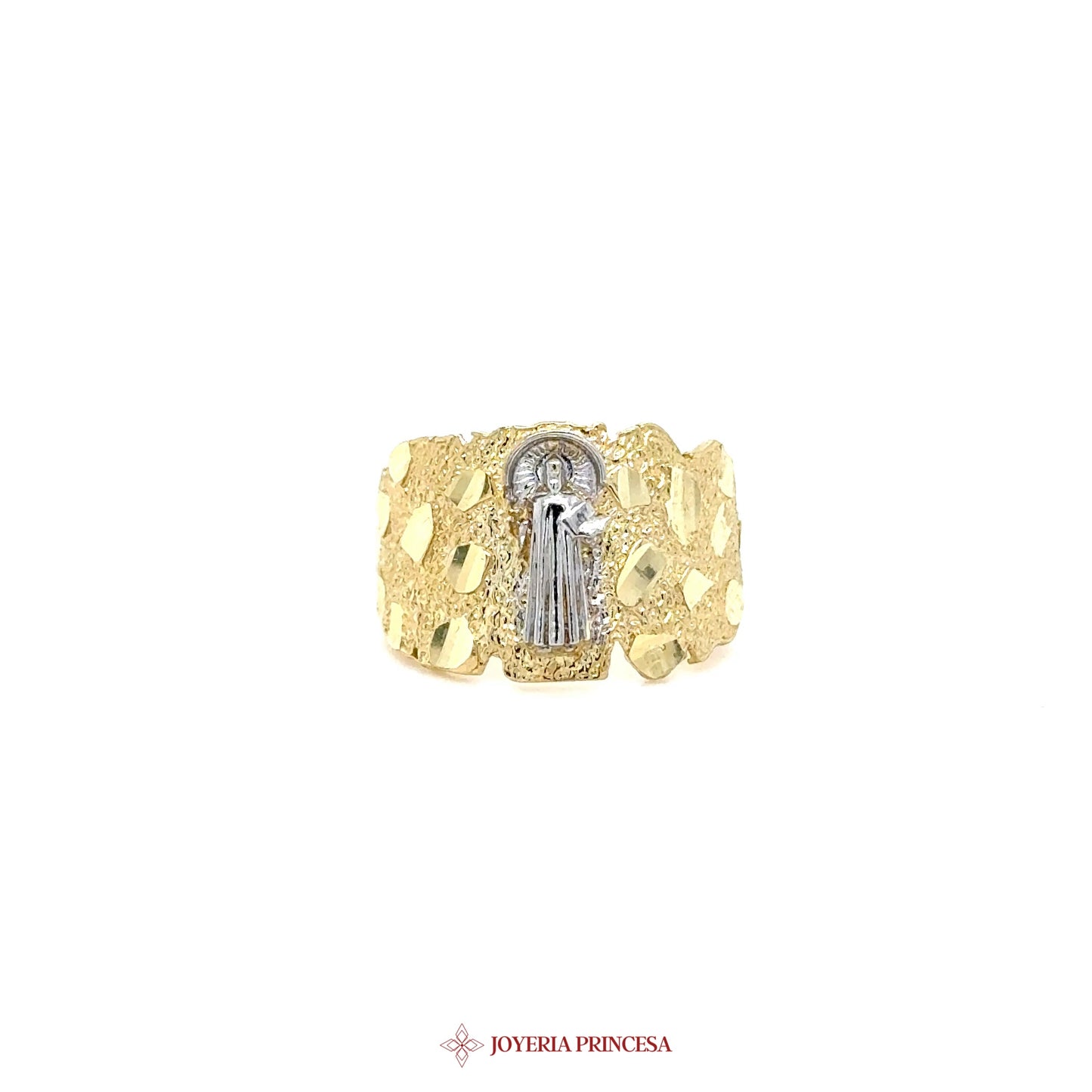 10K Gold Nugget San Benito Ring