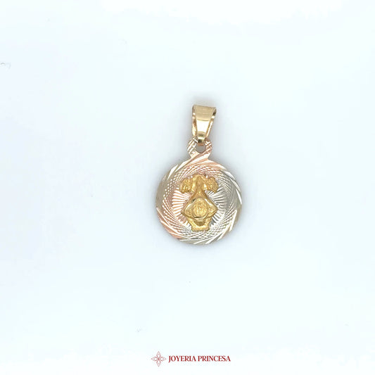 10K La Virgen de San Juan de los Lagos Pendant (UN-2524)