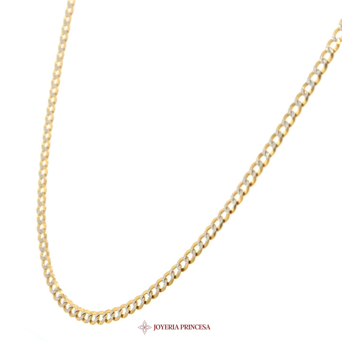 14K 22in 2.6mm Curb Necklace