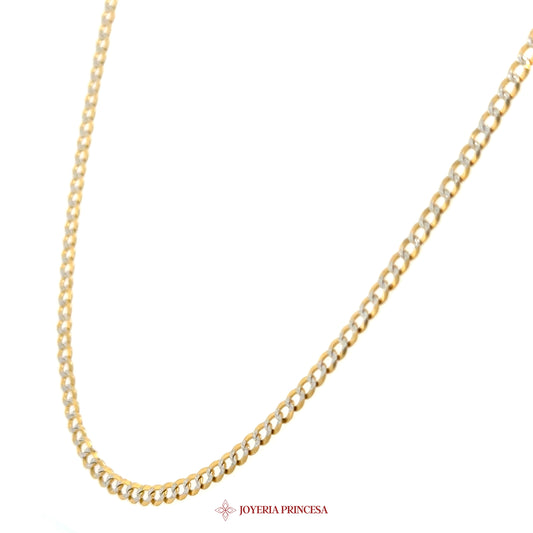 14K 22in 2.6mm Curb Necklace