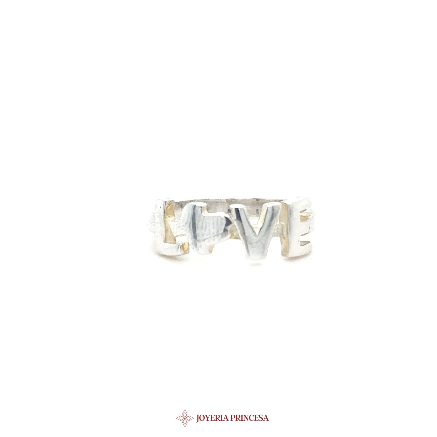 Silver LOVE Ring in Jewelry