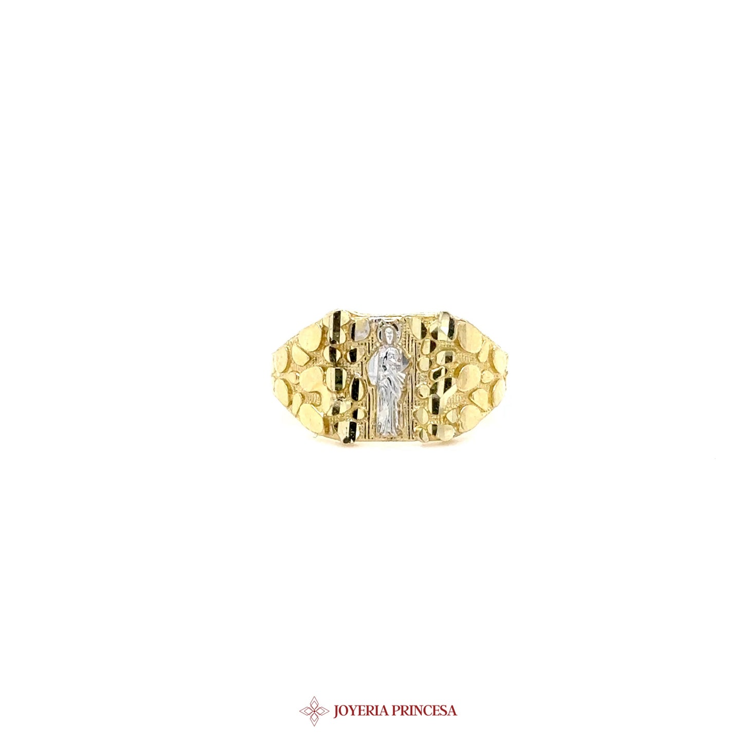 10K Nugget San Judas Ring