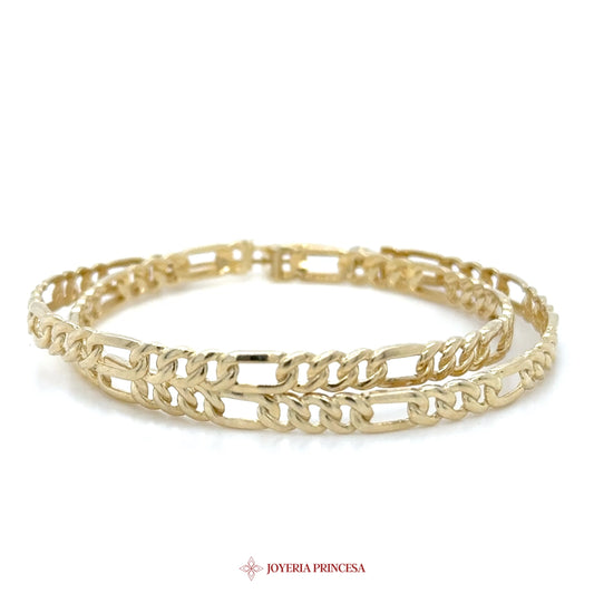 14K Gold Hoop Earrings with Elegant Design [UN-2612]