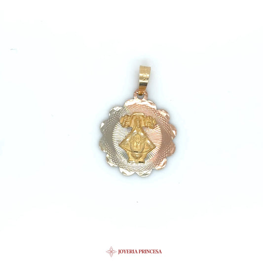 10K La Virgen de San Juan de los Lagos Pendant