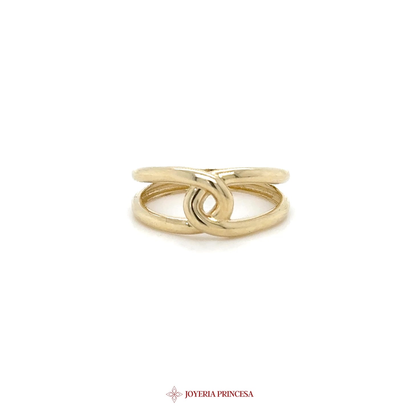 14K Gold Interlocking Rings in Jewelry