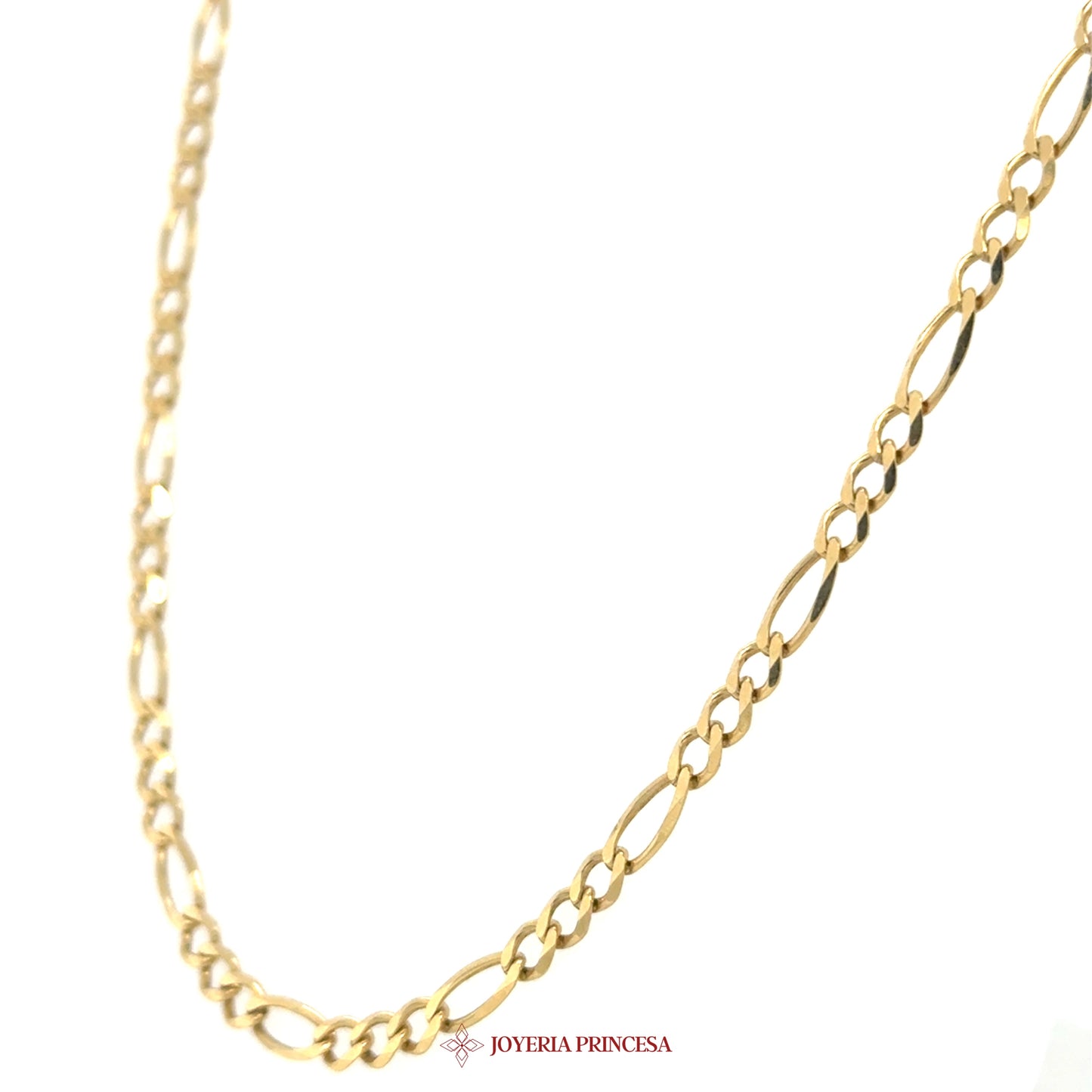 14K 20in 3.6mm Gold Figaro Necklace