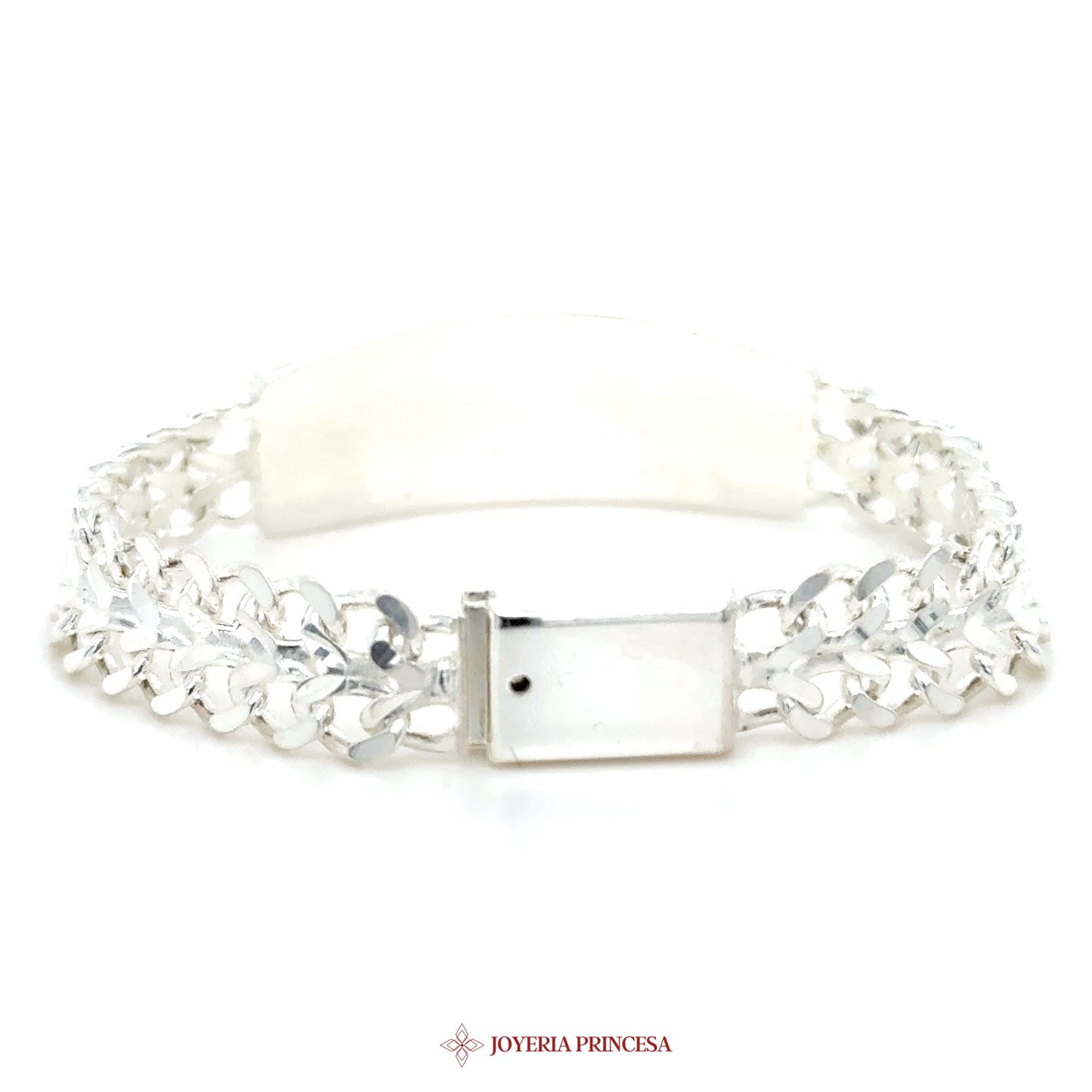 Cuban Curb Elegant Silver Bracelet